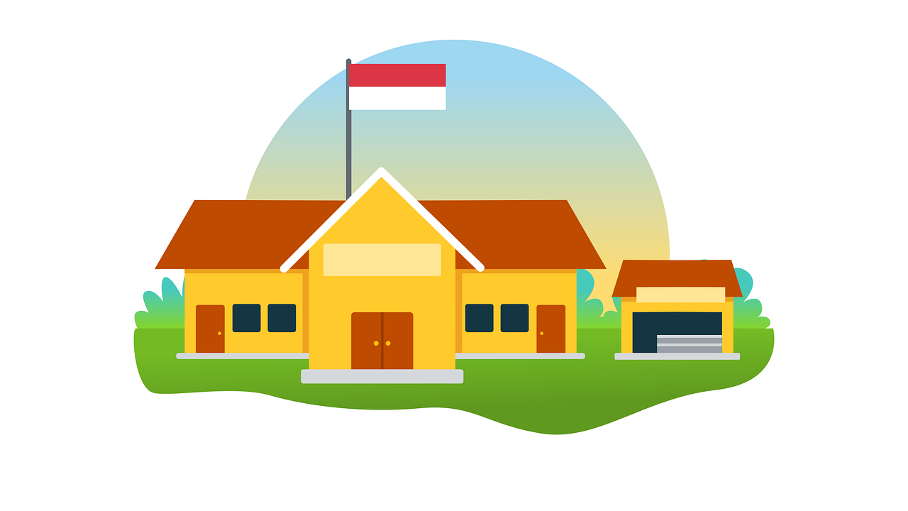 Ilustrasi sekolah